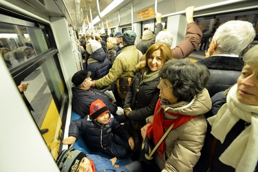 Genova - finalmente inaugurata la tratta della metropolitana che