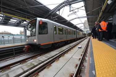 Genova - finalmente inaugurata la tratta della metropolitana che