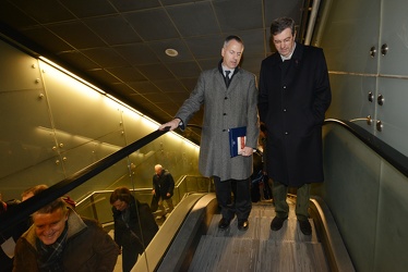 Genova - finalmente inaugurata la tratta della metropolitana che