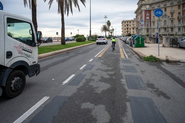 Genova, situazione piste ciclabili a fine 2021
