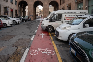 Genova, situazione piste ciclabili a fine 2021