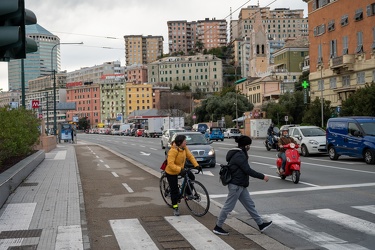 Genova, situazione piste ciclabili a fine 2021