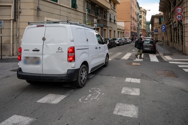 Genova, situazione piste ciclabili a fine 2021