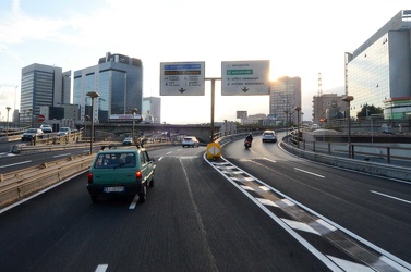 Genova - giro in moto - sopraelevata moto