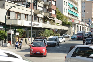 Genova, zona inizio Corso Europa - l'incrocio tra via Timavo e v