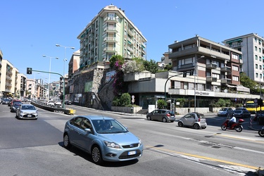 Genova, zona inizio Corso Europa - l'incrocio tra via Timavo e v