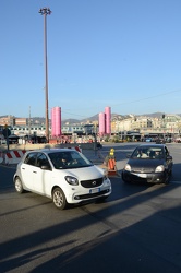 Genova - stazione Brignole - incrocio viabilita provvisoria caus