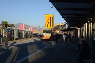 Genova - stazione Brignole - incrocio viabilita provvisoria caus