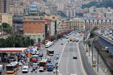 Genova - Via Buozzi e Via Milano
