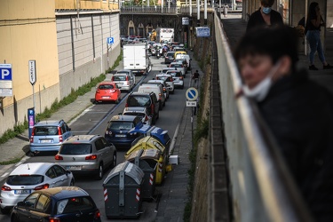 caos traffico Sampierdarena 12062020-3206