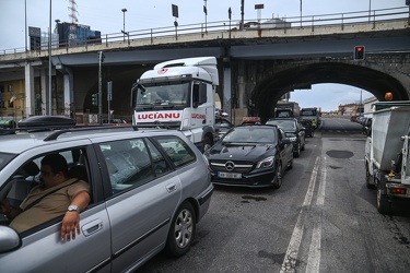 caos traffico san Benigno terminal 15072021-9325