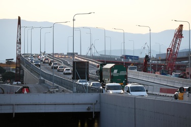 Genova, Cornigliano - ingresso autostrada da strada Guido Rossa