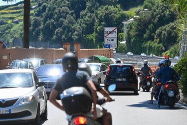 Genova, situazione traffico ultima domenica di giugno