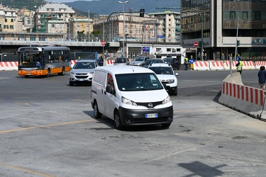 Genova - cambio viabilita zona Brignole causa avanzamento cantie