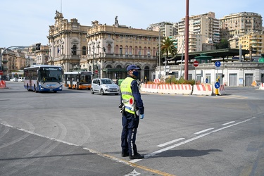 Genova - cambio viabilita zona Brignole causa avanzamento cantie