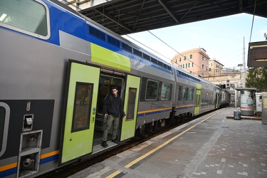 Genova - mattina situazione trasporti pendolari per interruzione