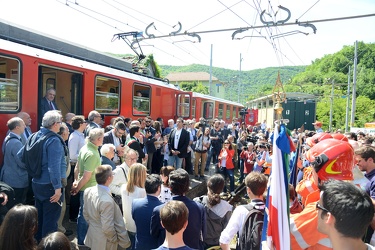 Genova, riaperta la ferrovia per Casella, riparte il trenino - i
